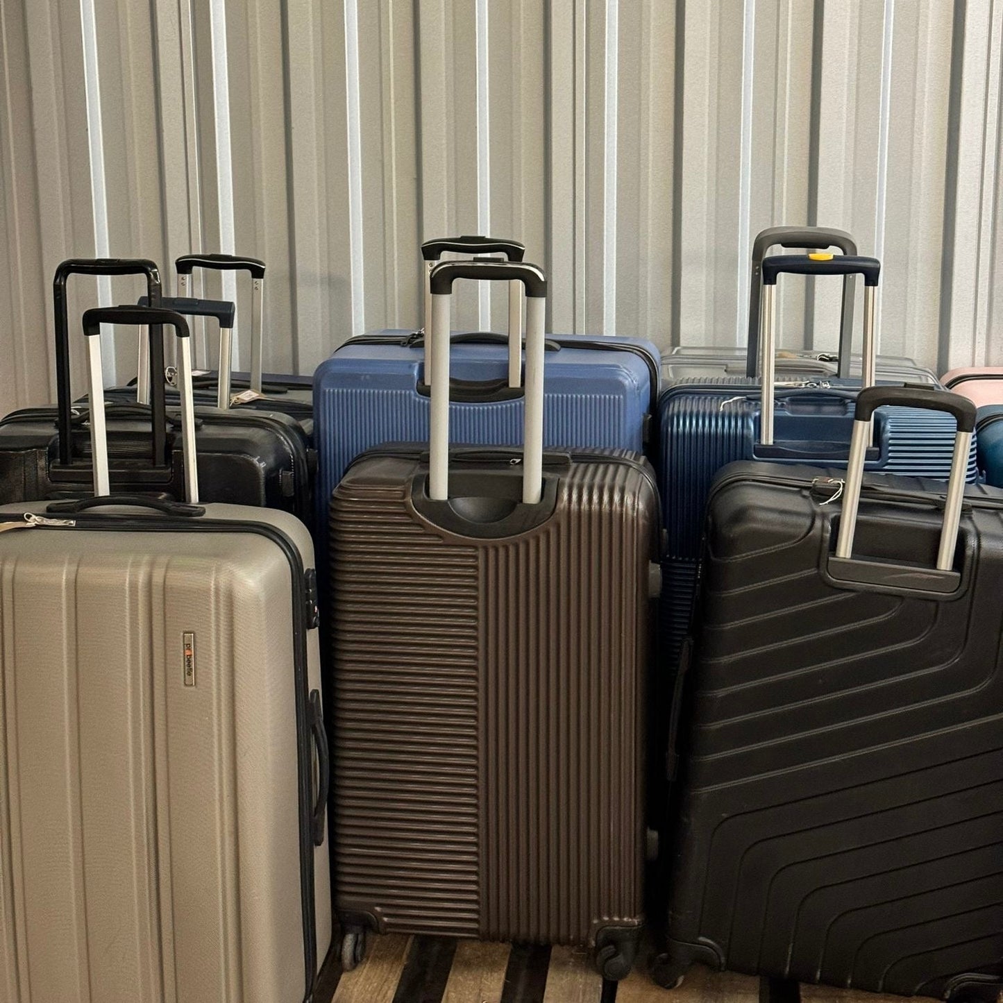 Recovered Full Airport Luggage Cases From Heathrow Airport